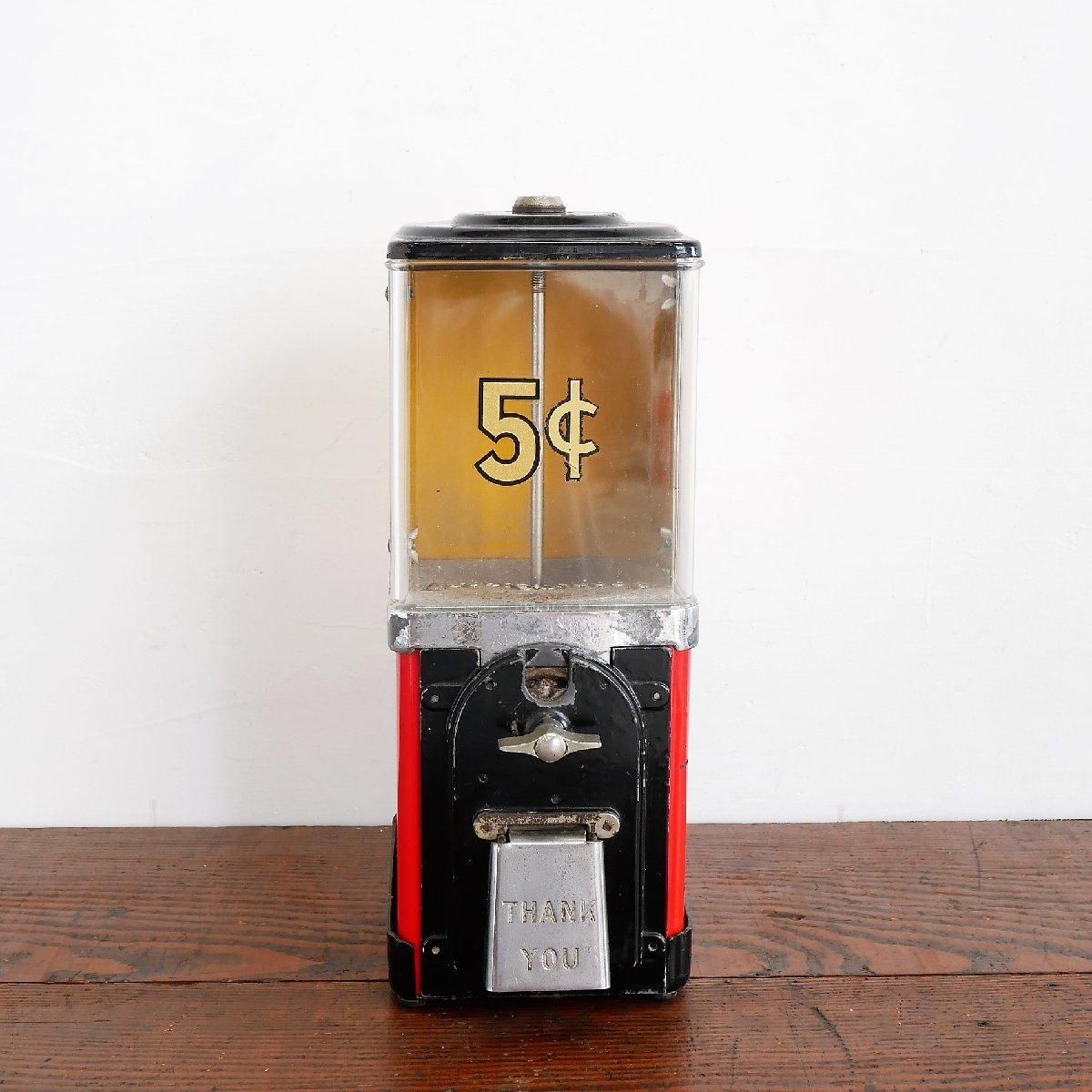 アメリカ ヴィンテージ ガムボールマシン 1￠コイン ガチャガチャ