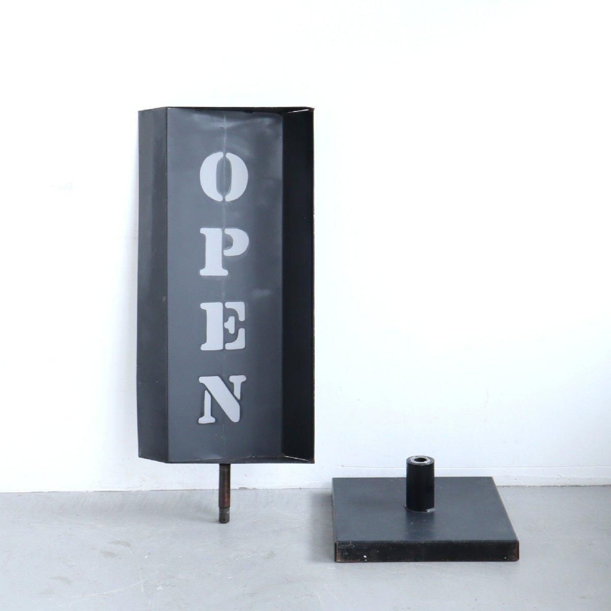 ヴィンテージ 回転看板 アメリカ OPEN -通販-ローズボールアンティークス