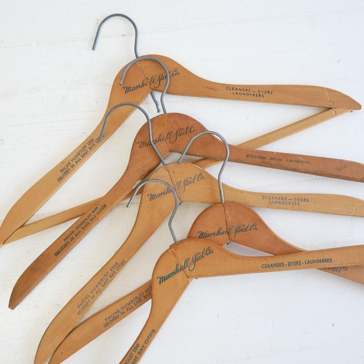 ヴィンテージ 木製ハンガー アメリカ -通販-ローズボールアンティークス