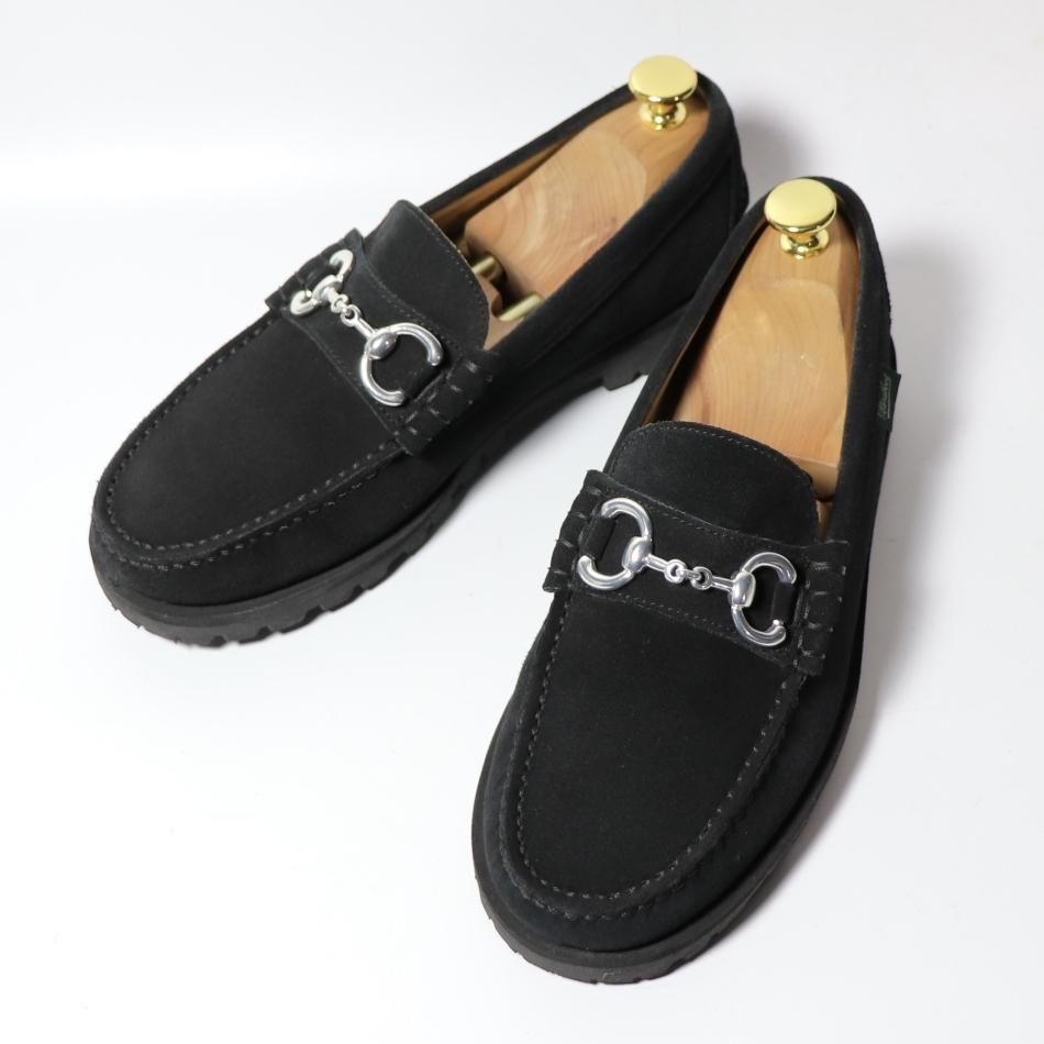 極美品” Paraboot（パラブーツ）× UNITED ARROWS別注 SUEDE BIT LOAFER