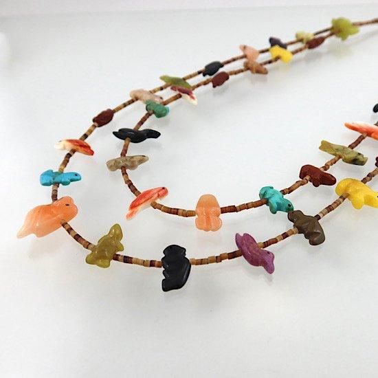 76cm】2連フェティッシュネックレス マルチカラー By Neil Thomas