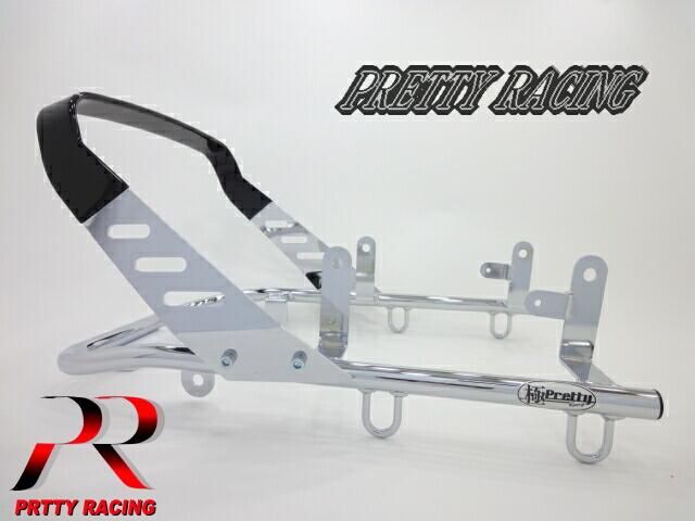 CBR400F ファッションタンデムバー（ゴム巻き）【ワイドタイプ】