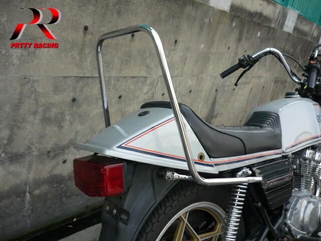 GSX250Eザリ メッキロングタンデムバー