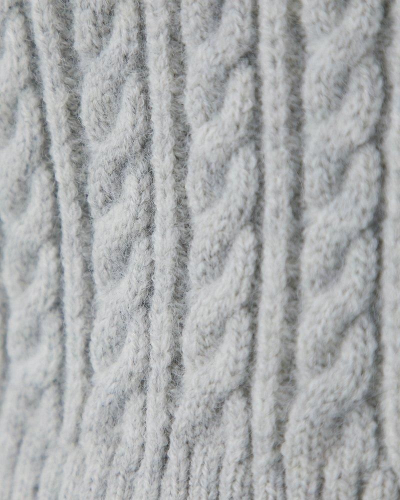 30％off】アップリケケーブルカーディガン(グレー) - seventen