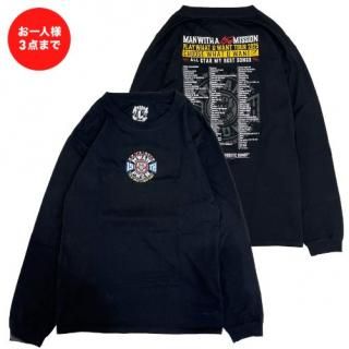 マンウィズ メモリアルロゴロンT 白 MAN WITH A MISSION メモリアル