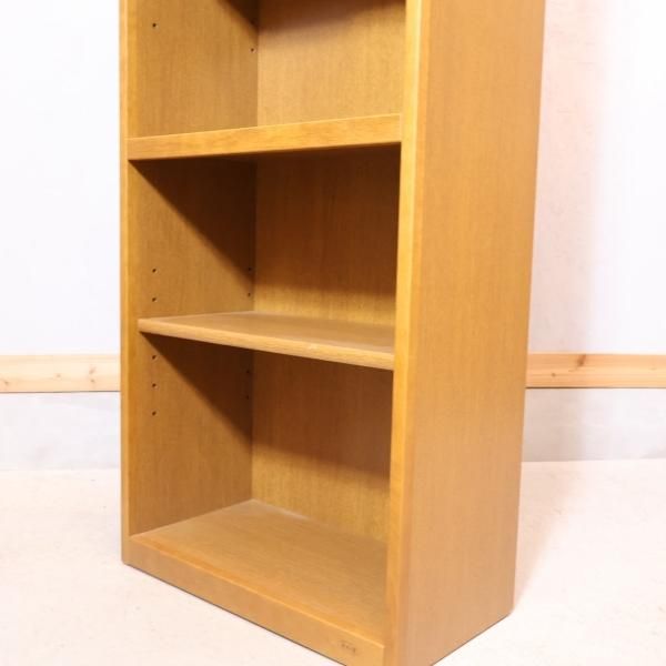HAMAMOTO(浜本工芸)ナラ材 No.8600書棚。純国産のしっかりとした造りが