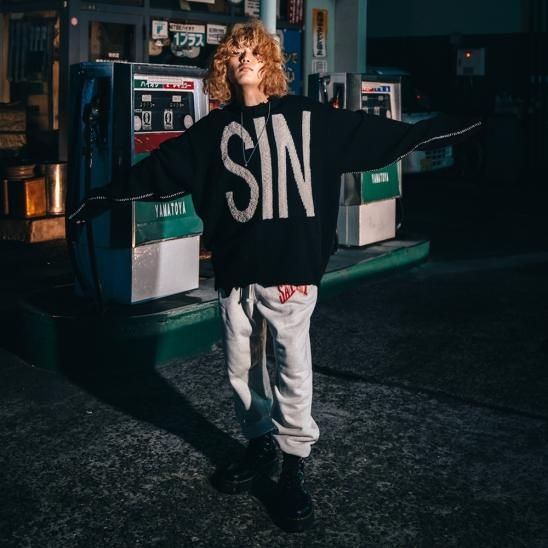 SAINT MXXXXXX(セントマイケル) 商品ページ - WOOL SWTER SIN / BLACK