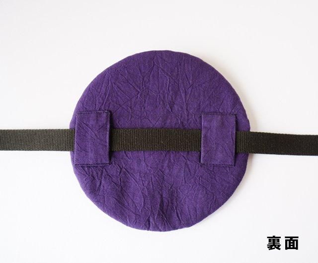 FTWビューラプレート用の手作りカバー/ファスナータイプ（むらさき