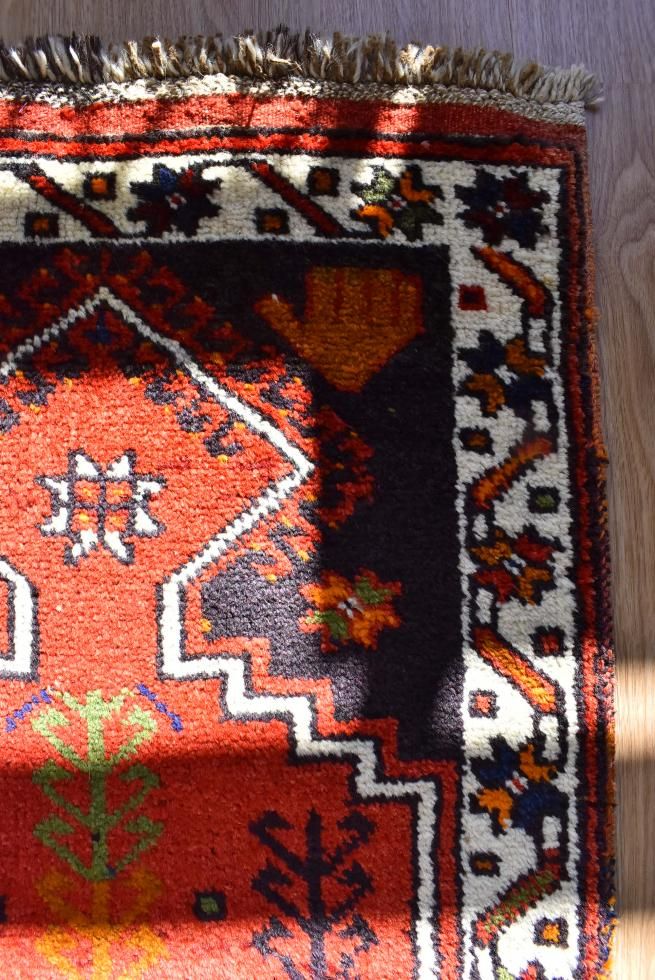 ヴィンテージターキッシュラグ オーバーダイラグ トルコラグ