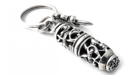 クロムハーツ（Chrome Hearts）キーリング ケルティックローラー