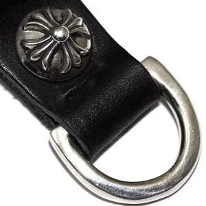 クロムハーツ（Chrome Hearts）ベルトループ Dリングクロスボタン
