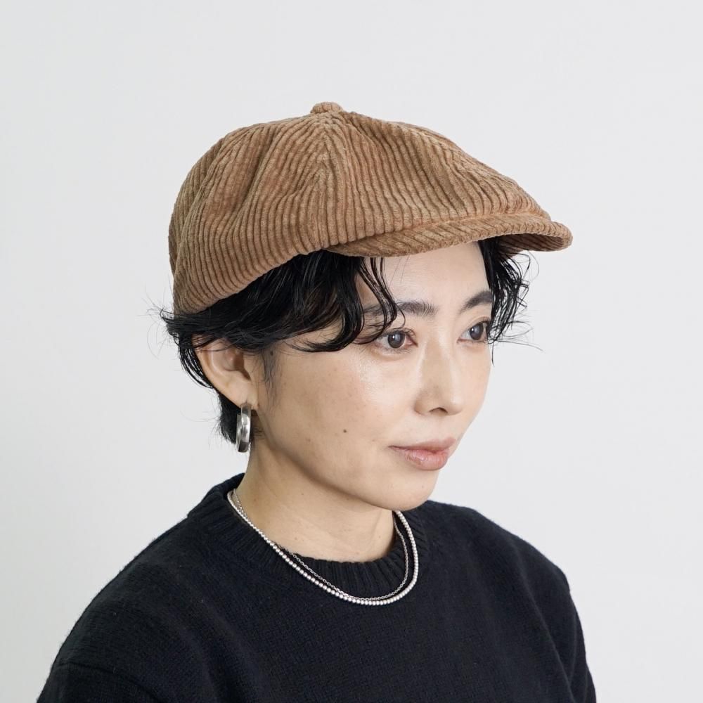 コーデュロイキャスケット | 遠州織物 - UZUiRO/公式オンラインショップ