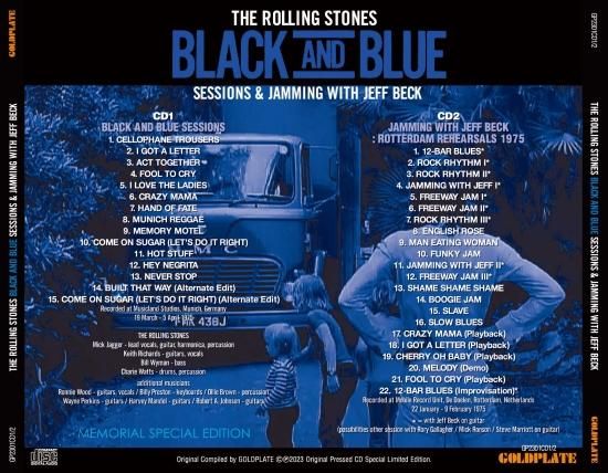 THE ROLLING STONES / BLACK AND BLUE SESSIONS & JAMMING WITH JEFF