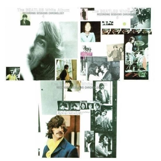 BEATLES / WHITE ALBUM : RECORDING SESSIONS CHRONOLOGY
