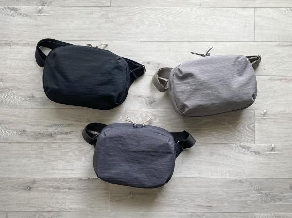 FUKUI SIWAナイロンボディバッグL グレージュ - NIZYU KANO 公式通販サイト