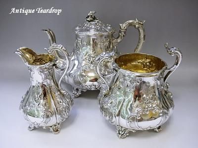 シルバー ティーセット&ポット - 銀座発！逸品アンティーク｜銀座