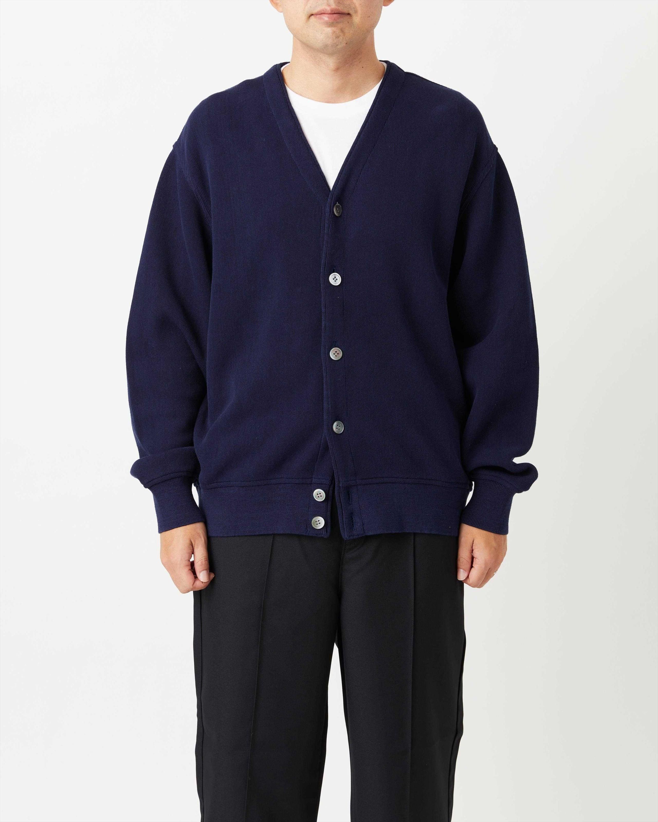 GIMA COTTON KNIT CARDIGAN - Yonetomi STORE ONLINE｜ヨネトミストア