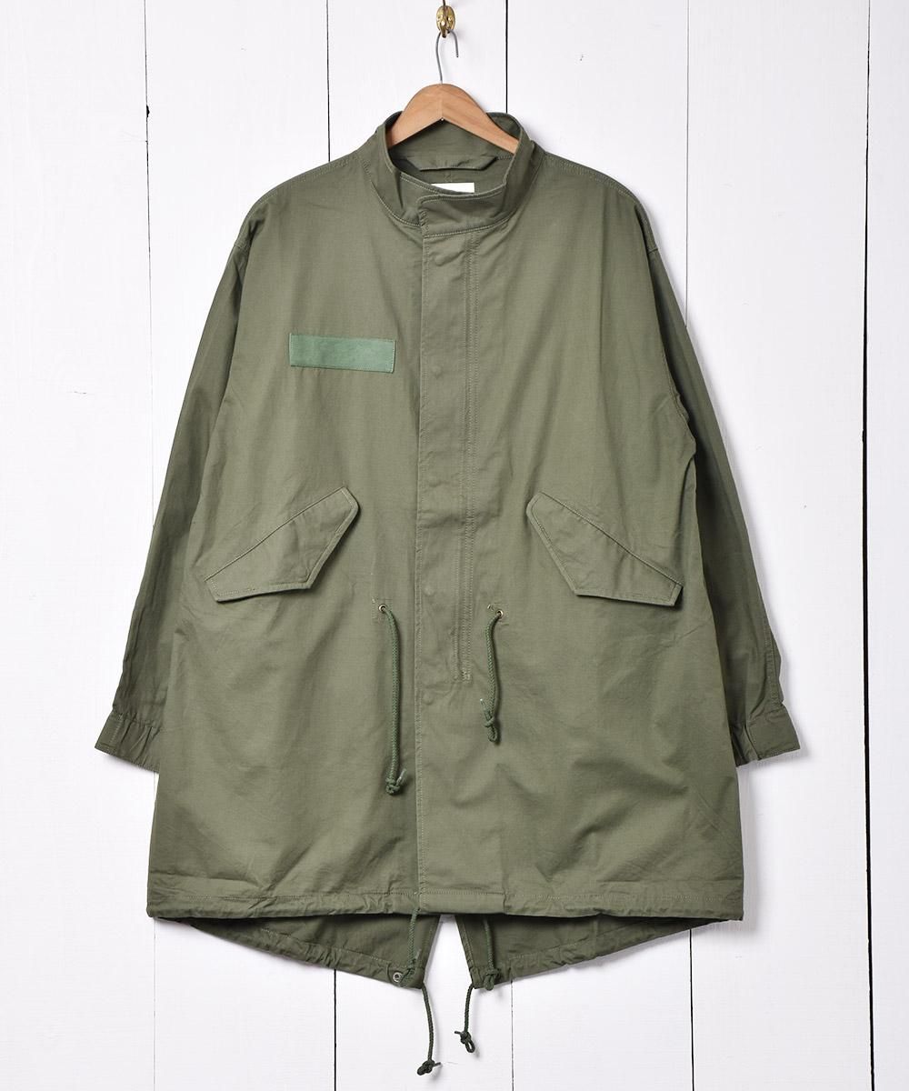2色展開】「Backers」 M-65タイプモッズコート オリーブ - 古着屋