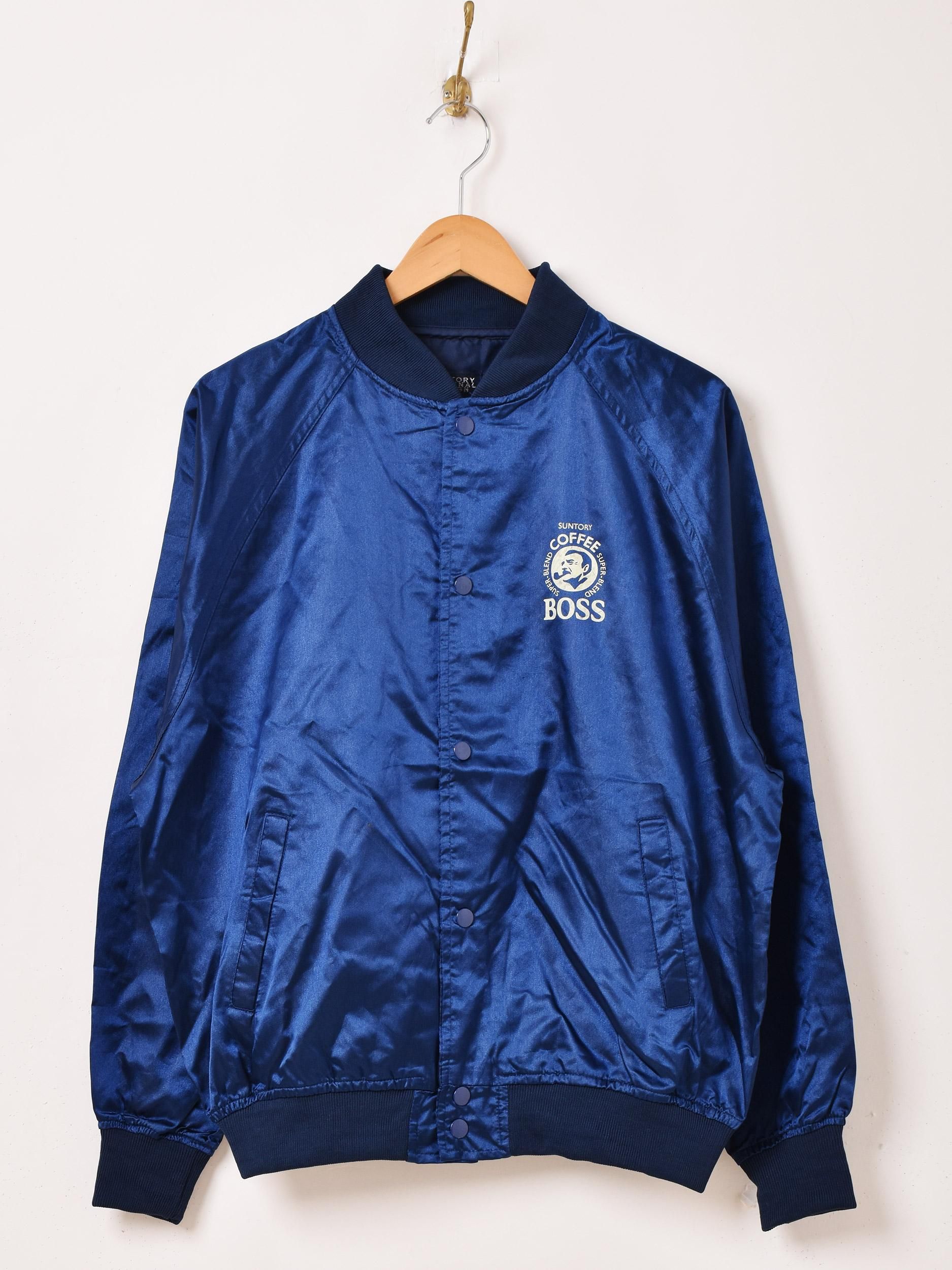 SUNTORY COFFEE BOSS | スタジアムジャケット - 古着屋