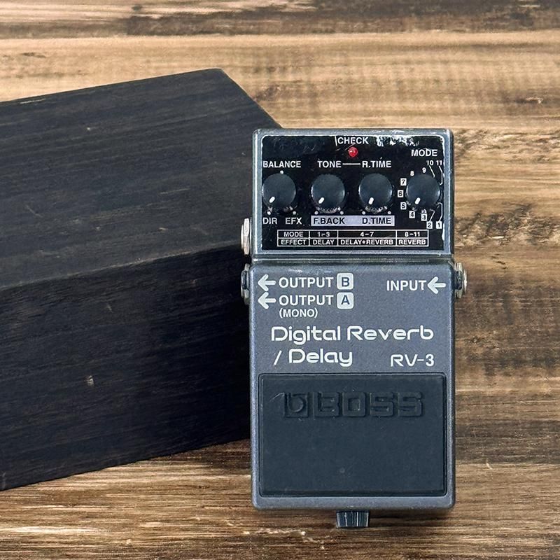 中古］BOSS / RV-3 Digital Reverb / Delay - Vintage-Style by MG Co