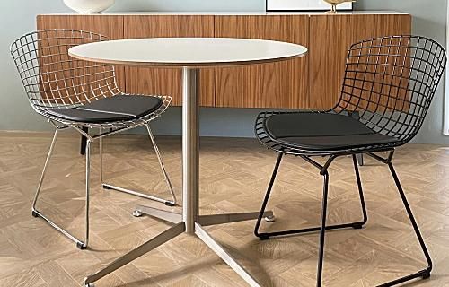 ワイヤーチェア ブラック｜ハリー・ベルトイア | デザイナーズ家具