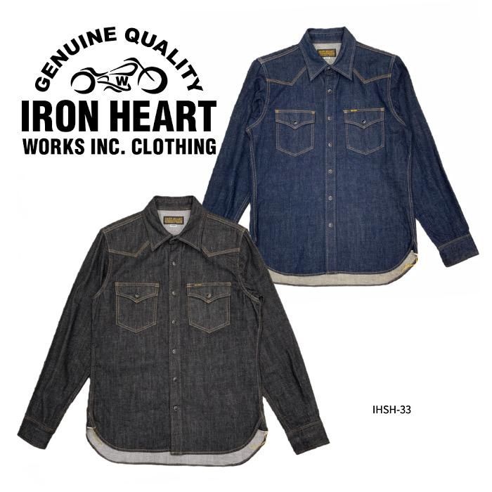 IRON HEART / アイアンハート】 12ozセルビッチデニム ウエスタン