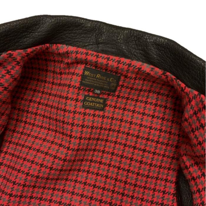 WESTRIDE/ウエストライド】 レザーベスト/DEAN BKG1-- REALDEAL仙台