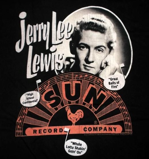 バンドTシャツ,通販,サン レコード,Sun Records,Tシャツ,ジェリー リー