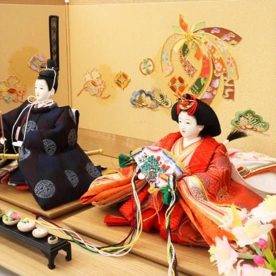 雛人形 小出松寿作 京11番 平安「雲立涌向鶴」 - 川田芳好堂