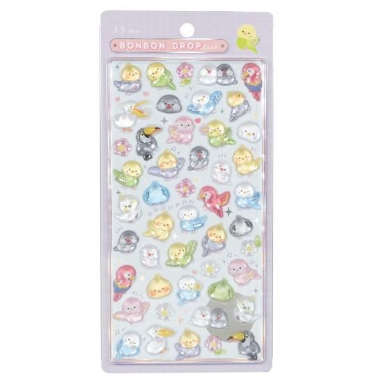 ネコポス対応】ボンボンドロップシール トリ - クーリア・オンライン