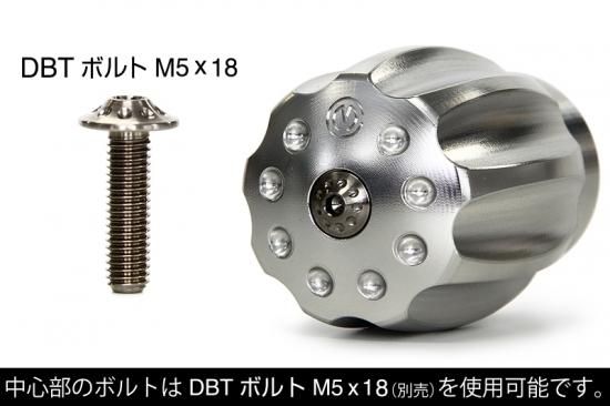 CNC ビレット プリロードアジャスタグリップ for Ohlins リアショック