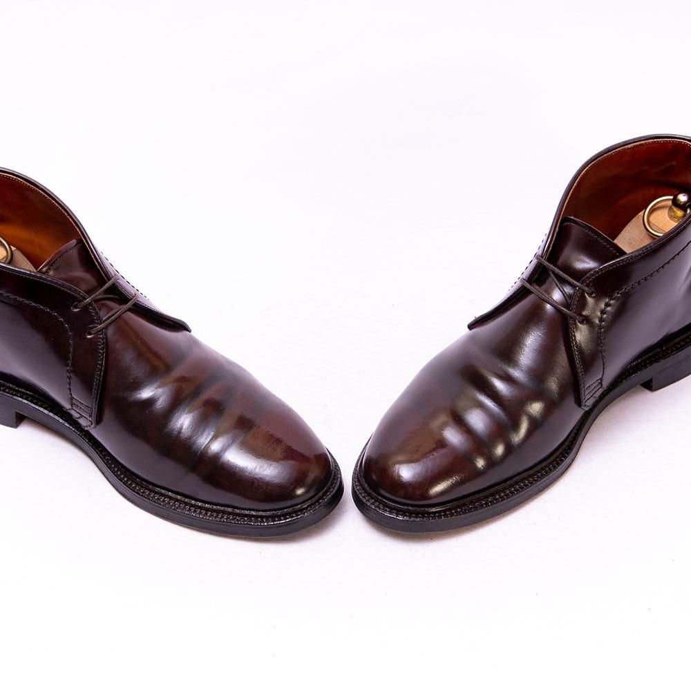 オールデン 1339 チャッカブーツ コードバン バーガンディ サイズ8E