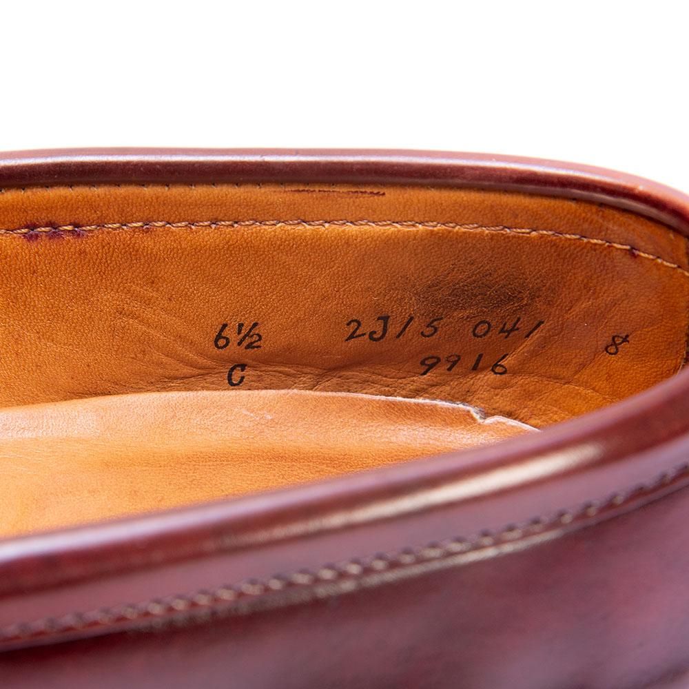オールデン 9916 コインローファー コードバン バーガンディ サイズ6.5