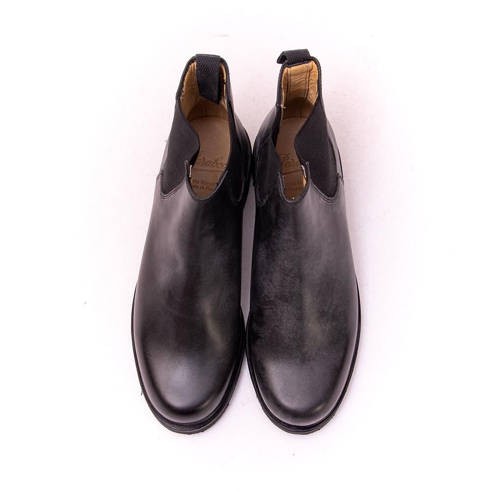 パラブーツ VILLETTE(ヴィレット)サイドゴアブーツ ブラック