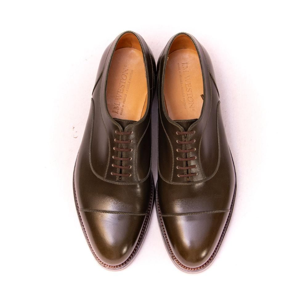 ジェイエムウエストン 330 ストレートチップ ハンターグリーン Country