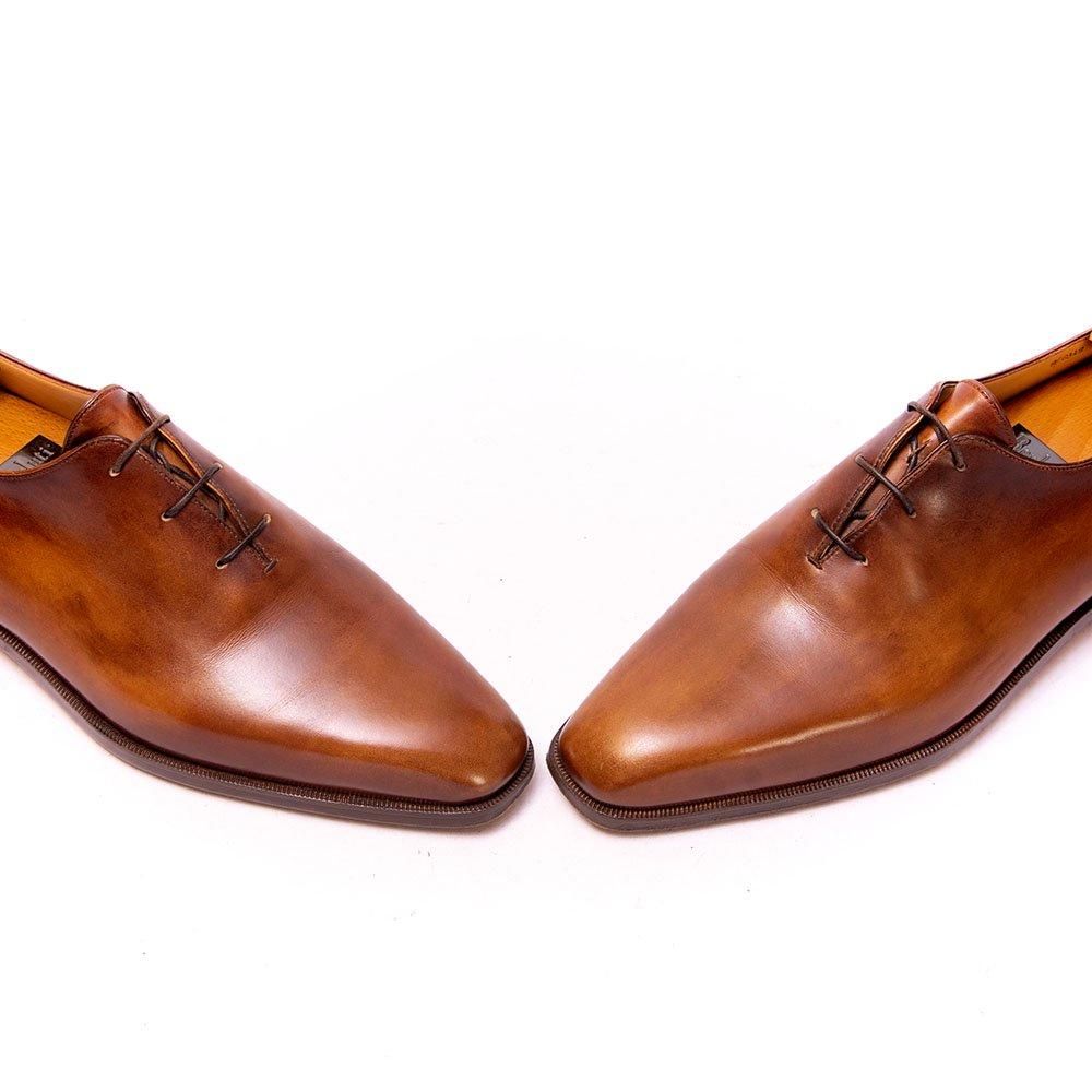 ベルルッティ ALESSANDRO(アレッサンドロ)ホールカット ブラウン