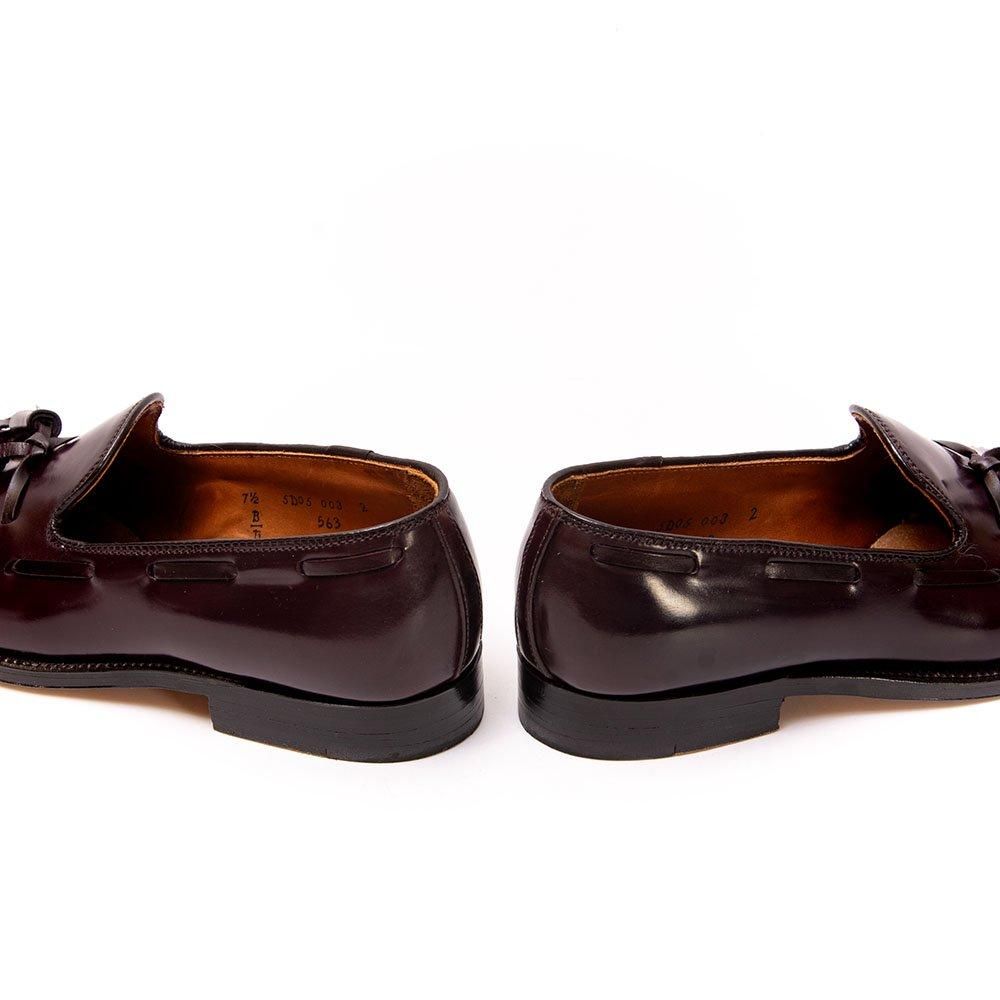 オールデン 563 タッセルローファー コードバン バーガンディ サイズ