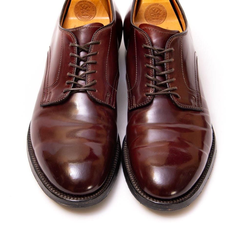 オールデン 53501 プレーントゥ コードバン バーガンディ