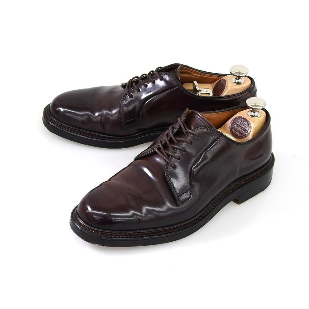 オールデン 990 プレーントゥ コードバン バーガンディ レアサイズ