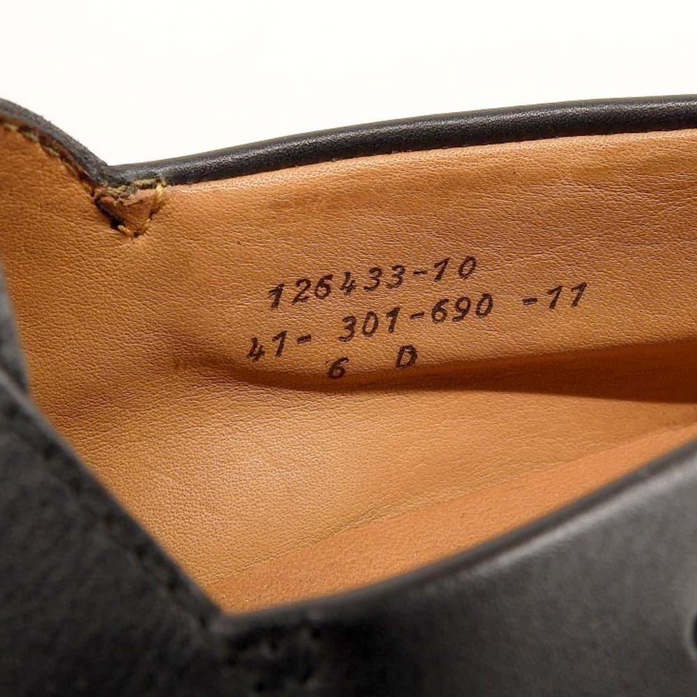 ジェイエムウエストン 690 YACHT(ヨット)デッキシューズ ブラック