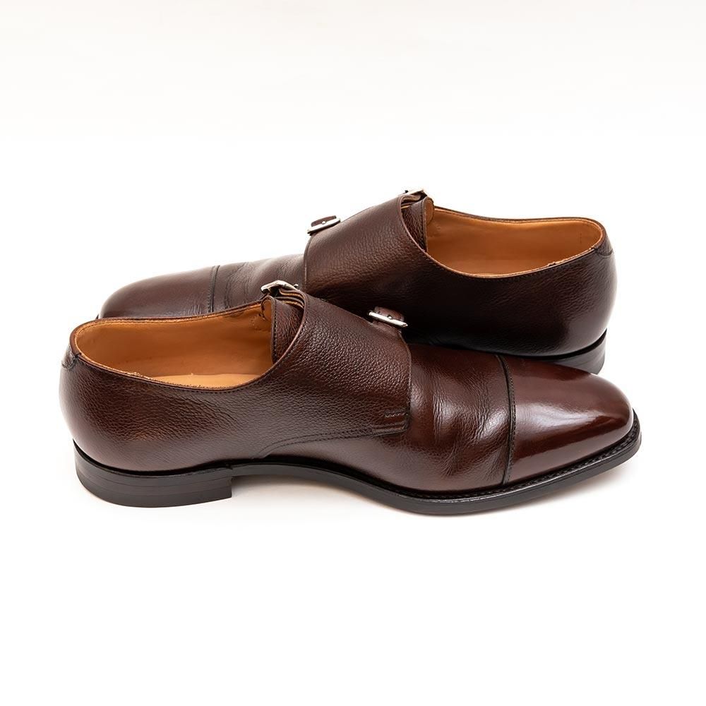 クロケット＆ジョーンズ ロウンズ LOWNDES ダブルモンク グレイン