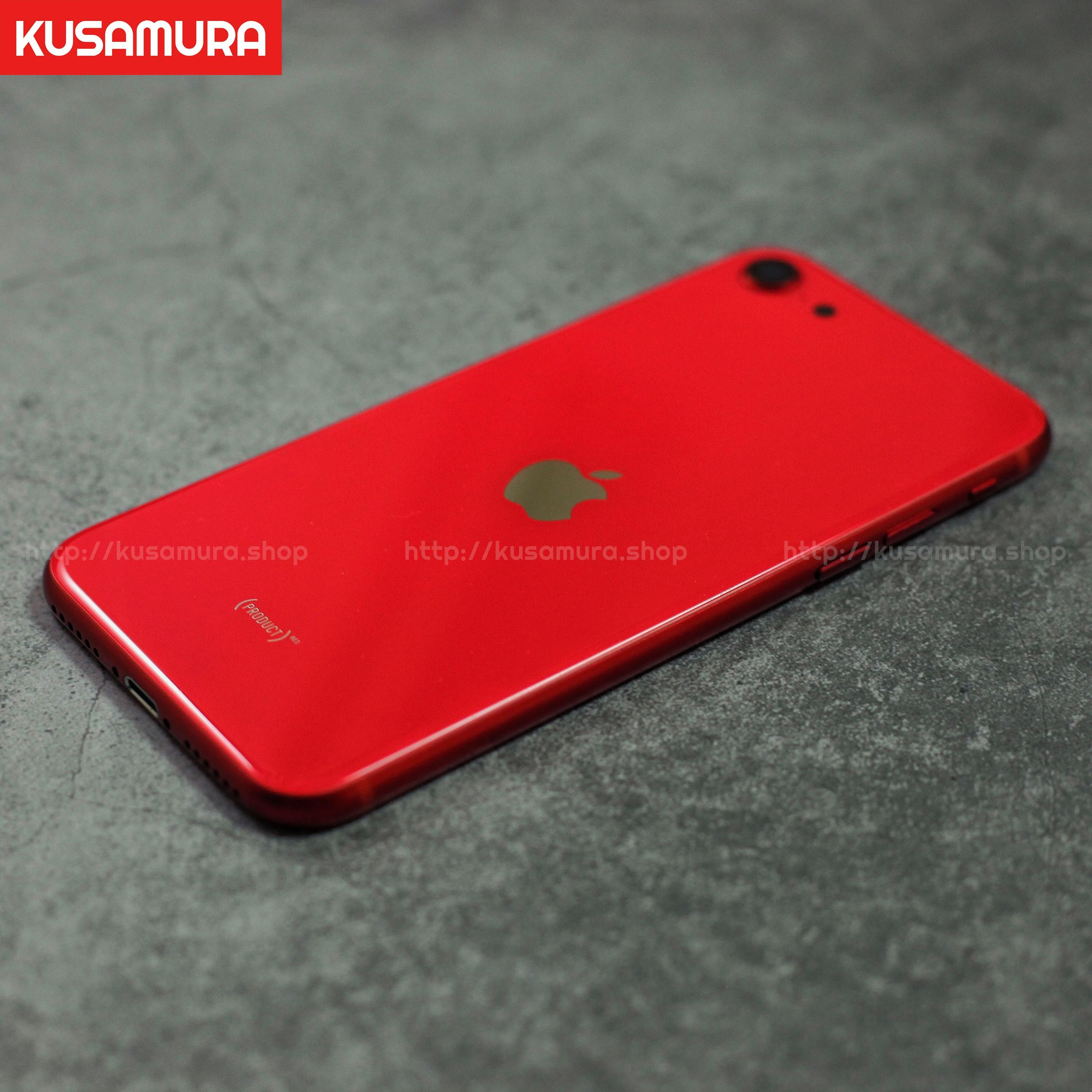 iPhone SE (第2世代) 純正デザイン バックパネル (PRODUCT)RED