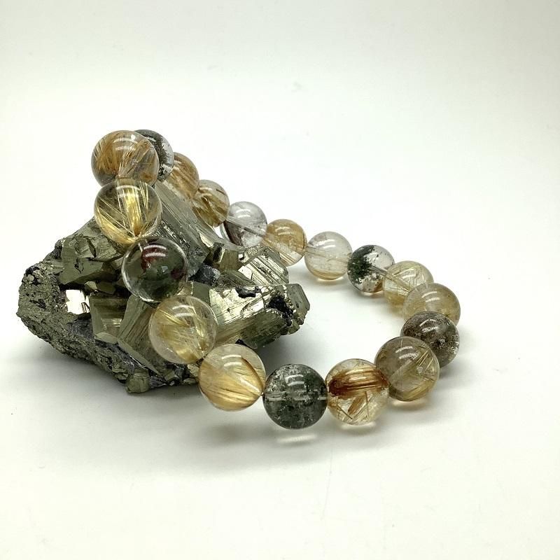 激レア 透明度高 ガーデン ルチルクォーツ 美しい 天然石 金運 財運