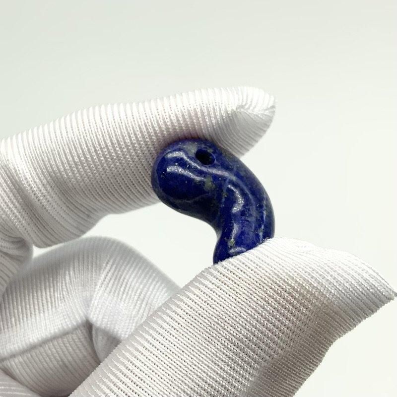 ラピスラズリ AA 勾玉 】 まがたま 瑠璃 半貴石 護符 青金石 天然石