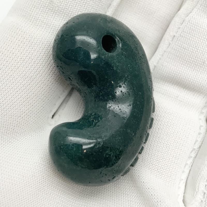 出雲石／碧玉 勾玉 大 AA 獣型 】 | めのうの店川島【公式通販】創業