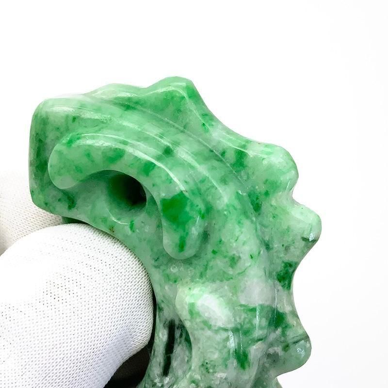 糸魚川翡翠 出雲國金崎一号墳 レプリカ 勾玉 】 | めのうの店川島