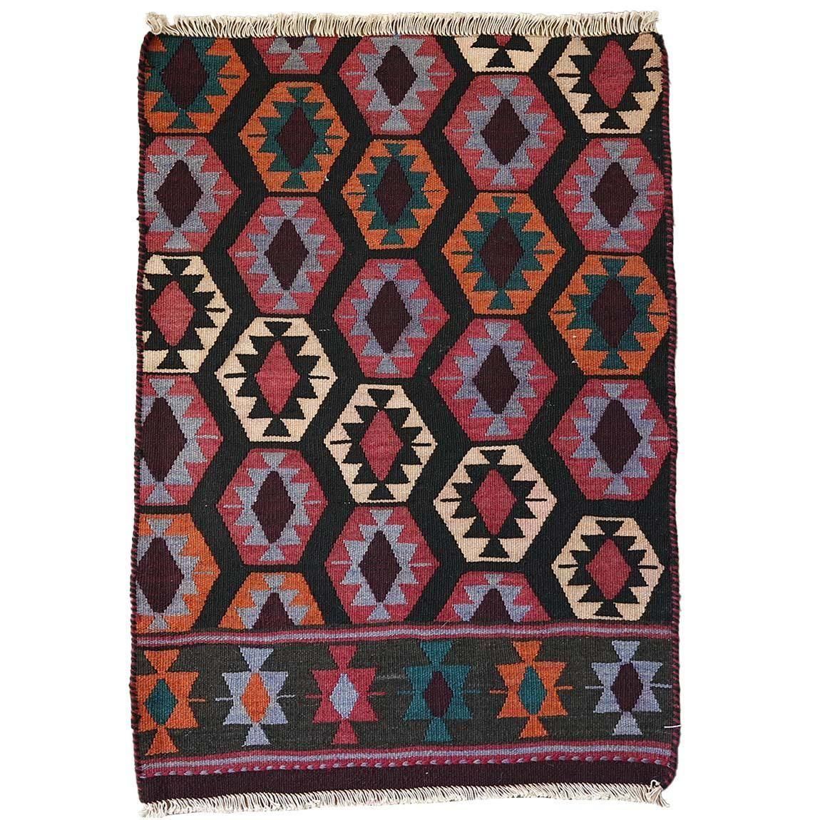 ヴィンテージキリム88×63cm【送料無料】 - inie japan | ギャッベや