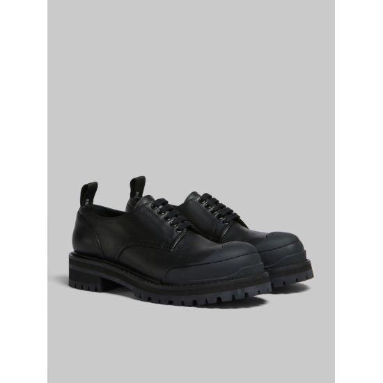 MARNI【マルニ】ブラック レザー DADA ARMY ダービーシューズ