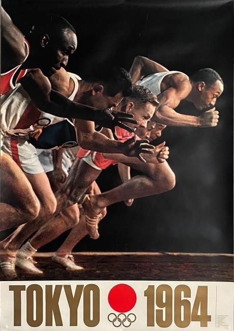 東京オリンピックポスター1964年 公式 第2号 陸上｜Olympic Games