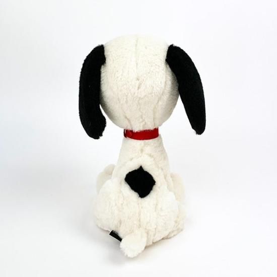 スヌーピー ぬいぐるみ レトロおすわり M インテリア ホワイト